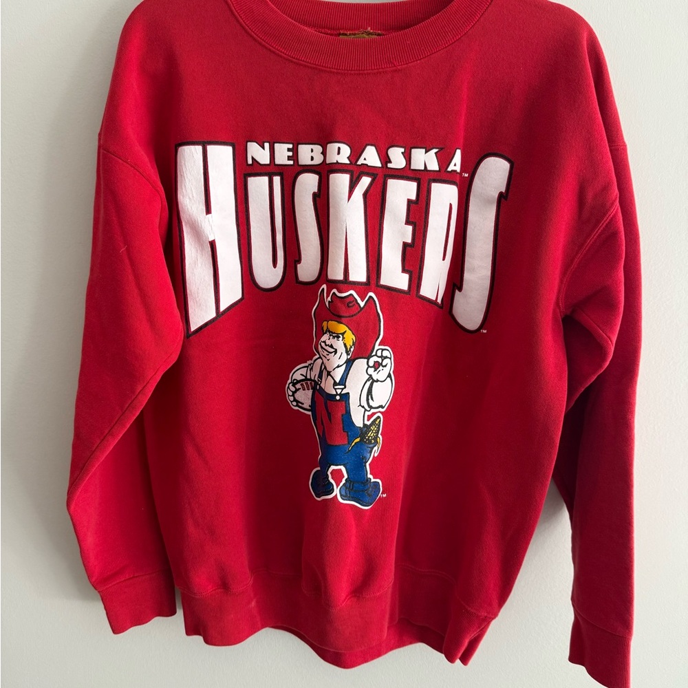 Nebraska Huskers Red Sweatshirt‎